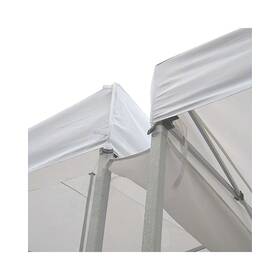 Rg10 King Canopy 10-feet Rain Gutter For Instant Canopies White
