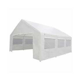 Swk1820wf-bs-2 King Canopy Swk1820wfbs2 18ft. X 20 Ft. Carport Sidewall Kit With Flaps