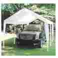King-canopy-titan-10 20-ft-6423 King Canopy Titan 10 X 20 Ft Replacement Cover Only White Outdoor Car 791758516423