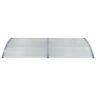 Kk-kk-45631us Helloyoung High Quality Door Canopy Gray Pc Brackets 699927034702