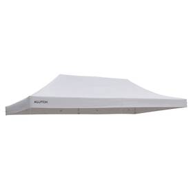 5854996 Klutch Tent Canopy Top Replacement 20ft. X 10ft. Commercial Strength White