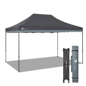 Kz-wb10x15 Kuznap 10x15 Canopy Tent Portable Pop Up Heavy Duty Outdoor With Wheel