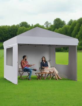 Kybolt 198290507399 10x10 Ft Pop Up Canopy Tent Easy One Person Set-up Instant Portable Shelter