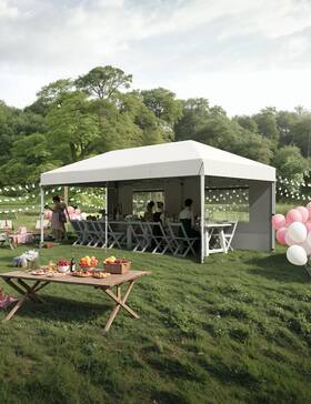 10ftx Kybolt 198290707393 20ft Pop Up Canopy Tent With 210 D Oxford Fabric Portable Instant Commer