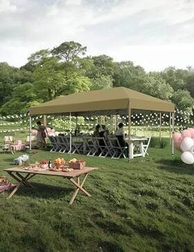10ftx Kybolt 198290707492 20ft Pop Up Canopy Tent With 210 D Oxford Fabric Portable Instant Commer