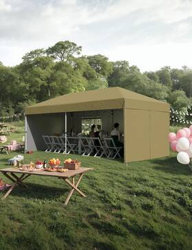 10ftx Kybolt 198290927067 20ft Pop Up Canopy Tent With 210 D Oxford Fabric Portable Instant Commer