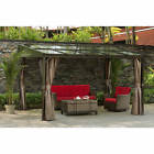 L-gz605pst-a4 Sunjoy Polycarbonate Awning Gazebo 841057155400