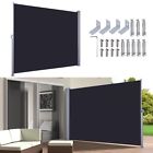 Las000648 La New Patio Retractable Side Awning Privacy Divider Screen Folding