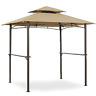 L-gg019pst Lcm1149b Garden Winds Grill Gazebo Replacement Canopy Beige 696230421786