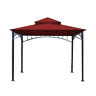 Lcm432-cinnabar Garden Winds Replacement Canopy For Target Madaga Gazebo 689550721087