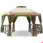 Lcm823b Yozos Gazebos Replacement Canopy For The Dutch Harbor Gazebo 717964715221