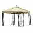 Lcm826b Garden Winds Replacement Canopy Big Lots Bay Window Gazebo 717964631095