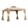 L-gz339pal Lcm890b Garden Winds Replacement Canopy For Striped Valence Gazebo 689826671955