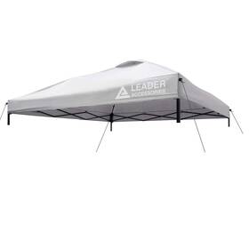 Leader Accessories 841432139162 10x10 Pop-up Canopy Top Replacement Cover For Straight Leg Tent Only Silver