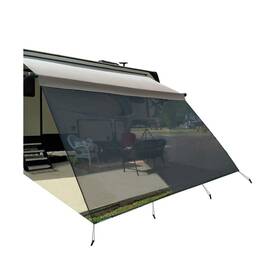 Lvrs1014bk Leaveshade Rv Awning Sunshade Screen 10ft X 14ft 3ftft Fit For 15ft Mesh