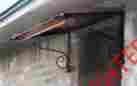 Lec42 Classic Copper Works Archer Awning Scrolls 48 W X 24 D 39.5 Id By Classiccopper.com