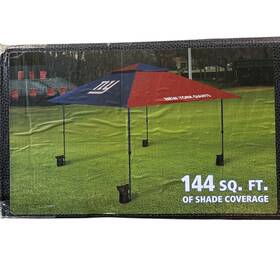 197381623000-p Logo Brands Ny Officially Licensed Nfl 12ft X Adjustable Canopy With Air Vent