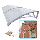 Lord-h01-1240 Unbranded Polycarbonate Awning Patio Canopy For Window Door 0757510718825
