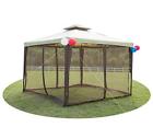Lpl33anet Gojooasis Metal Gazebo Outdoor Canopy Party Tent With 757170769878