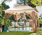 Ls0g155-ms Easy Pop Up Canopy Tent Gazebo With Mesh Side Walls
