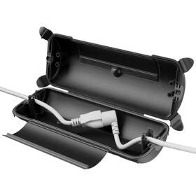 Lukyamzn 711181817881 4.3 Inch D X 11.4 W 3 H Polypropylene Black 1-gang Outdoor Waterproof C