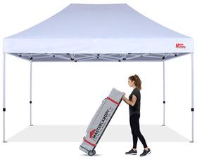 Mastercanopy 619548553628 Pop Up Canopy Tent 10x15 Instant Shelter White