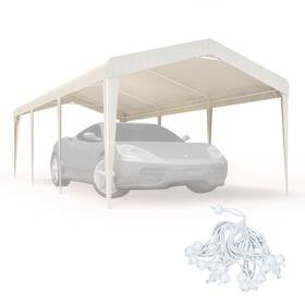 Crc-10 Mei&co 20 Heavy Duty 10x20 Canopy Replacement Cover - 3-layer 300d Oxford Pu 8 Verti
