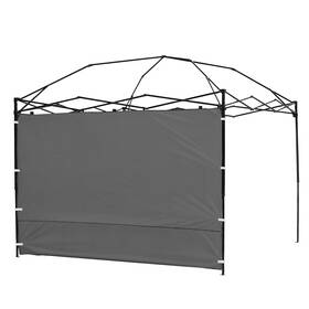 300d Mejreiik 732412598959 Canopy Sidewalls 10x10 Ft Pop Up Sidewall With Silver Coating Uv