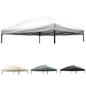 Mejreiik 771359943781 10x10 Canopy Replacement Top 10x10ft Pop Up Cover Silver Coated Re