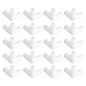 Zpwrq340106kgicd Merryhapy 20pcs Plastic Canopy Tent Connectors 3 Way Accessories Replacement Parts