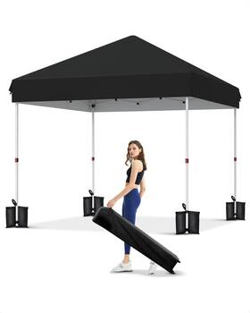 Egtg0sytt9oajobvpy56yg31ay Merxeng 10x10 Pop Up Canopy Tent Hd One Push Setup Upf 50 All Season Waterproof Black