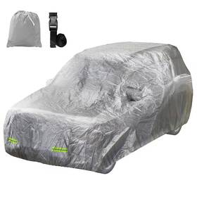 190t Mockins 445042897882 182 Inch X 74 68 Water Resistant Car Cover - Silver Polyester Sm
