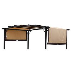 By-5500 Mondawe Universal Canopy Cover 157 Inch X106 Khaki For Curved Pergola Structure