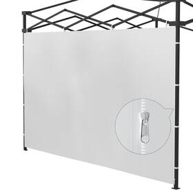 Morngardo 737547693043 Pop Up Canopy Tent Sidewalls With Silver Coating For 10x10 Outdoor Ez Vendor