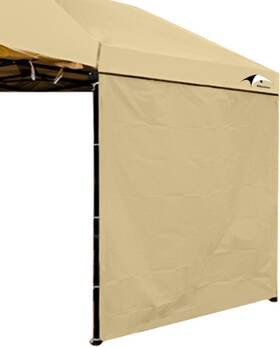 Upf50 Mqoutdoor 313052537593 Sun Side Walls For 10x10 Pop Up Tent Instant Waterproof Khaki 10x10ft