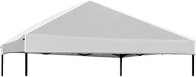 Mqoutdoor 744110783698 8x8 Canopy Replacement Top Outdoor Tent Only Silver Coated Cover With Ropes