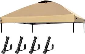 Mqod-01101w3 Mqoutdoor Silver Coated Replacement Canopy Top 10x10 Instant Popup Tent Cover 10 By Wi