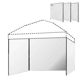 Mqod-011203-3 Mqoutdoor 10x10 Pop Up Canopy Wall Tent Sidewalls Outdoor Waterproof Canopies Side Wal