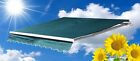 Ms-manual-awning-9.8x8.2-green Cielo-blue 9.8x8.2 Outdoor Patio Manual Retractable Sun Shade Canopy Awning Green 10x8 632181732656