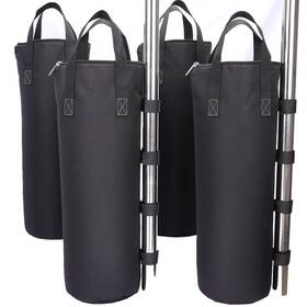 Cwb007 Nadrocene Zipper Top Sand Bags For Canopy Legs 120lbs Load Capacity Without San