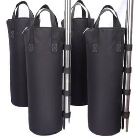 Wb001 Nadrocene Zipper Top Sand Bags For Canopy Legs 120lbs Load Capacity Without San
