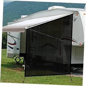 Naimorui 726634847605 Rv Awning Side Shade 9ftx7ft Screen Camper