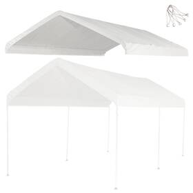 New Yard 850057154924 12x20 Ft Heavy-duty Canopy Cover Waterproof Uv Frame Not Included