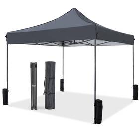 Hw-zdzp-10ft-gyyj Newbulig 10x10ft Pop Up Canopy Outdoor Portable Heavy Duty Shelter Easy Tents