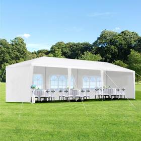 William-us-00012-lwj Nicbex Outdoor Tent For Backyard Party Portable Event Shade Canopy 30 X 10 Ft C