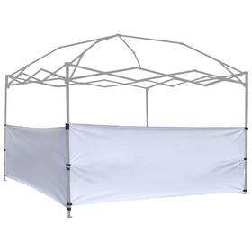 020us121301 Ninat 2pcs Half Sidewalls Panel For Pop Up Canopy Gazebo Tent Shelter 10ftx10ft 10ftx