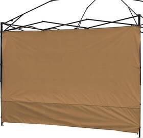 Ninat 445036411476 Canopy Sunwall Sidewall Tent Waterproof For 10x10ft Khaki