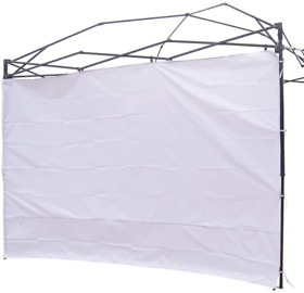 Ninat Canopy Sunwall Sidewall Waterproof For 10x10ft Pop Up Gazebos
