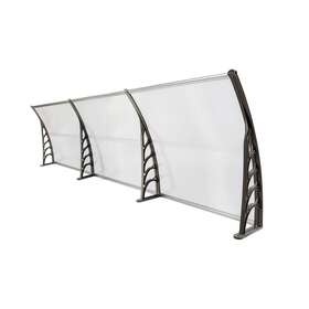 Nollapo 283816136018 116 Inch / 78 39 Window Awning Outdoor Polycarbonate Hollow Sheet