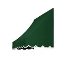 Nt22-5f Awntech Nantucket Awning By Dia Forest Green